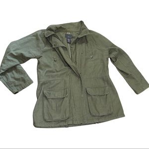 Green jacket/ matty m/ XL/ no interior lining,